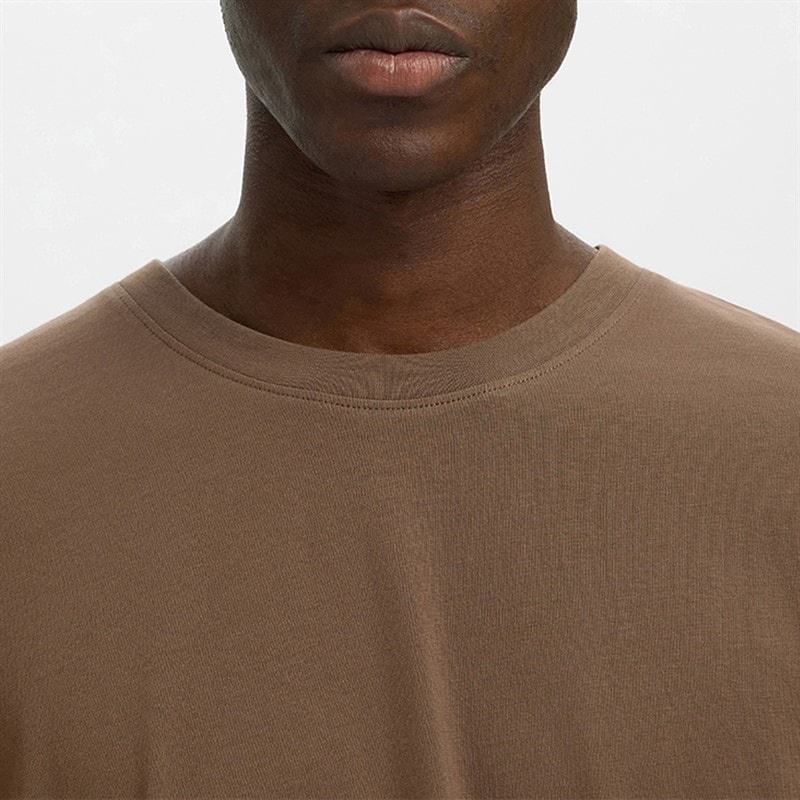 Herre aspen t-shirt Chocolate Chip - Billede 4