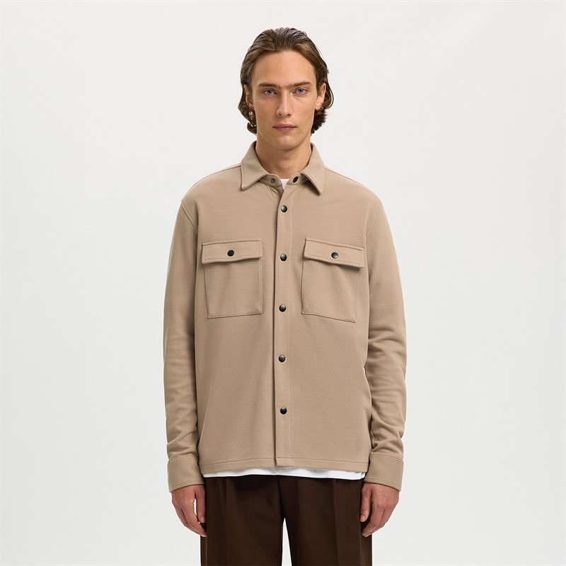 Herre jackie overshirt Savannah Tan - Billede 1