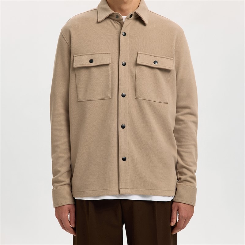 Herre jackie overshirt Savannah Tan - Billede 4