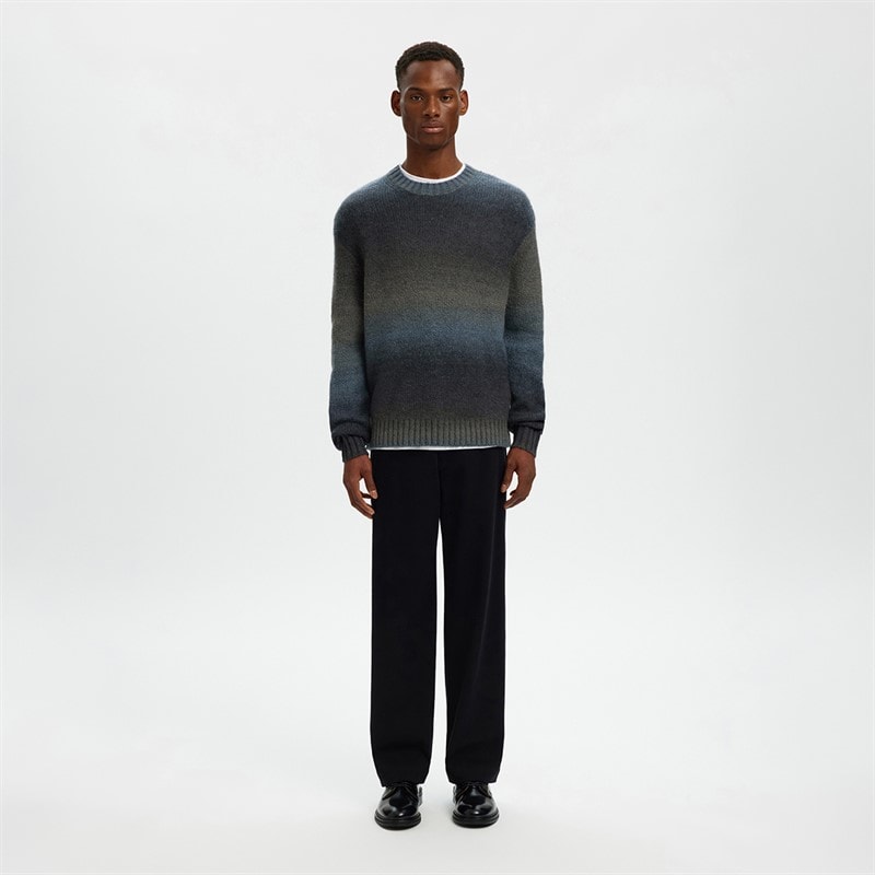 Herre gaard afslappet crew neck jumper Sky Captain - Billede 2