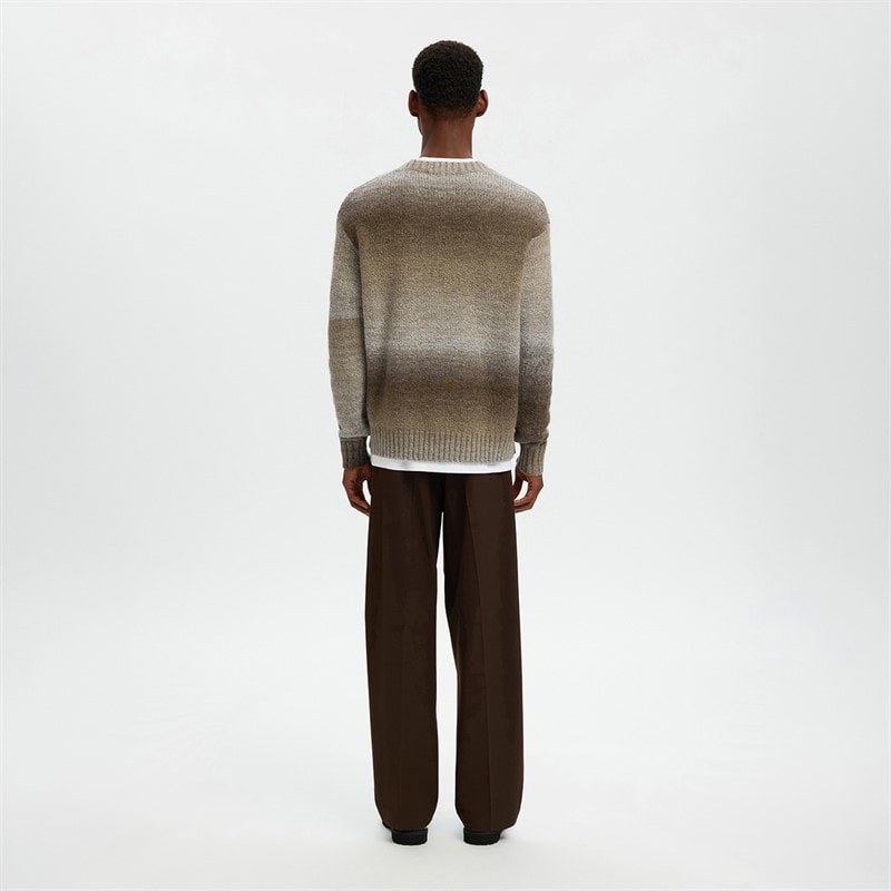 Herre gaard afslappet crew neck jumper Chinchilla - Billede 3