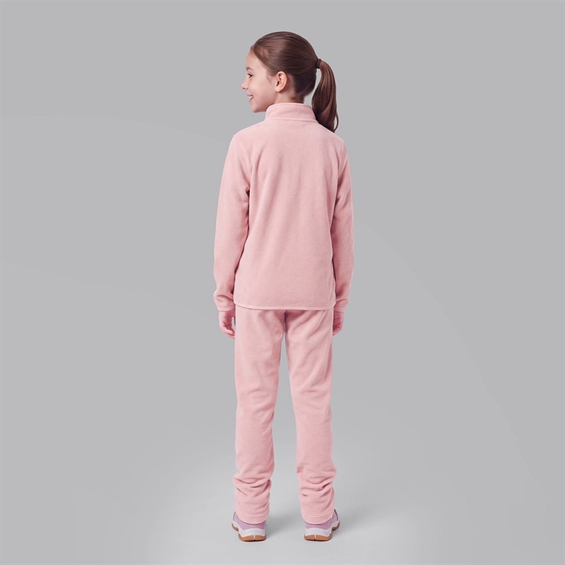 Piger fleece sæt Pink - Billede 2