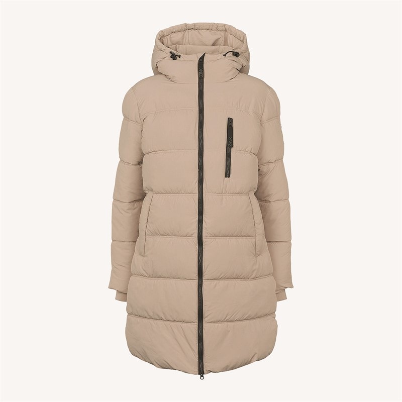 Dame gunilla frakke Sand - Billede 2
