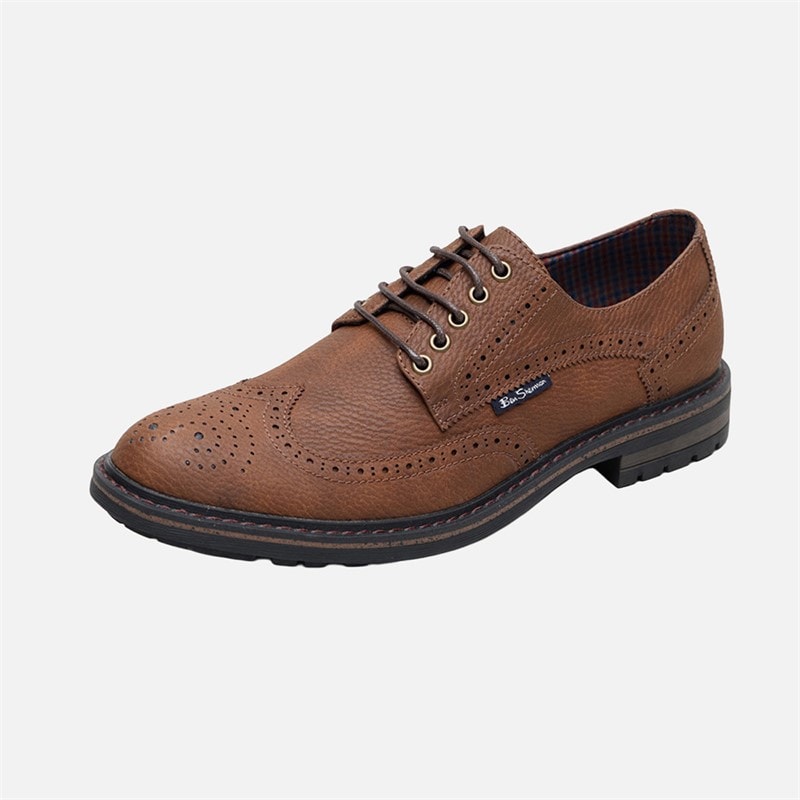 Herre spitfire broguesko Caramel - Billede 2