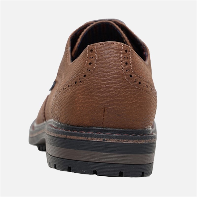 Herre spitfire broguesko Caramel - Billede 4