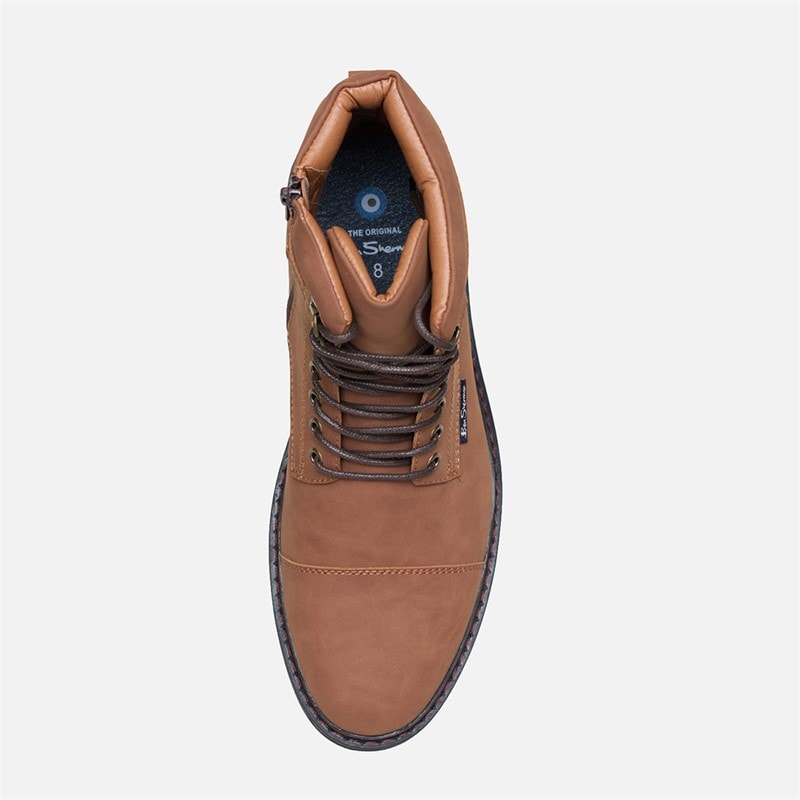 Herre bonneville brogue støvler Caramel - Billede 3