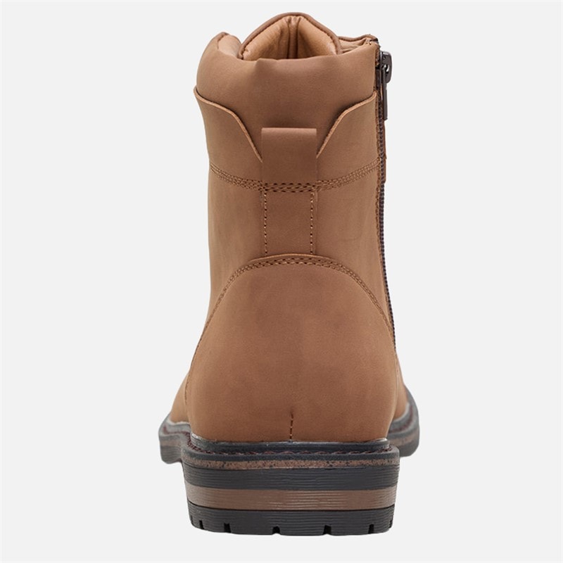 Herre bonneville brogue støvler Caramel - Billede 4