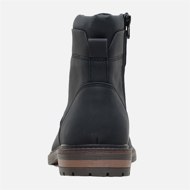 Herre bonneville brogue støvler Sort - Billede 4