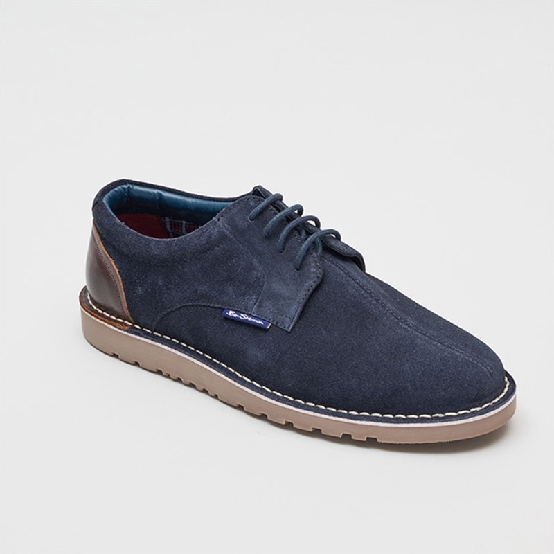 Herre daltrey sko Navy/Brun - Billede 2