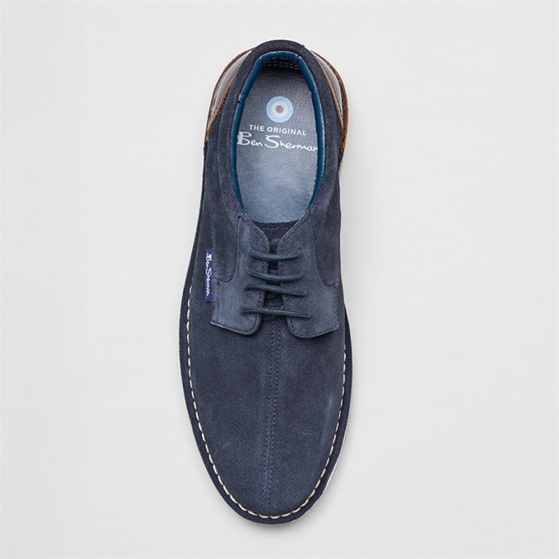 Herre daltrey sko Navy/Brun - Billede 3