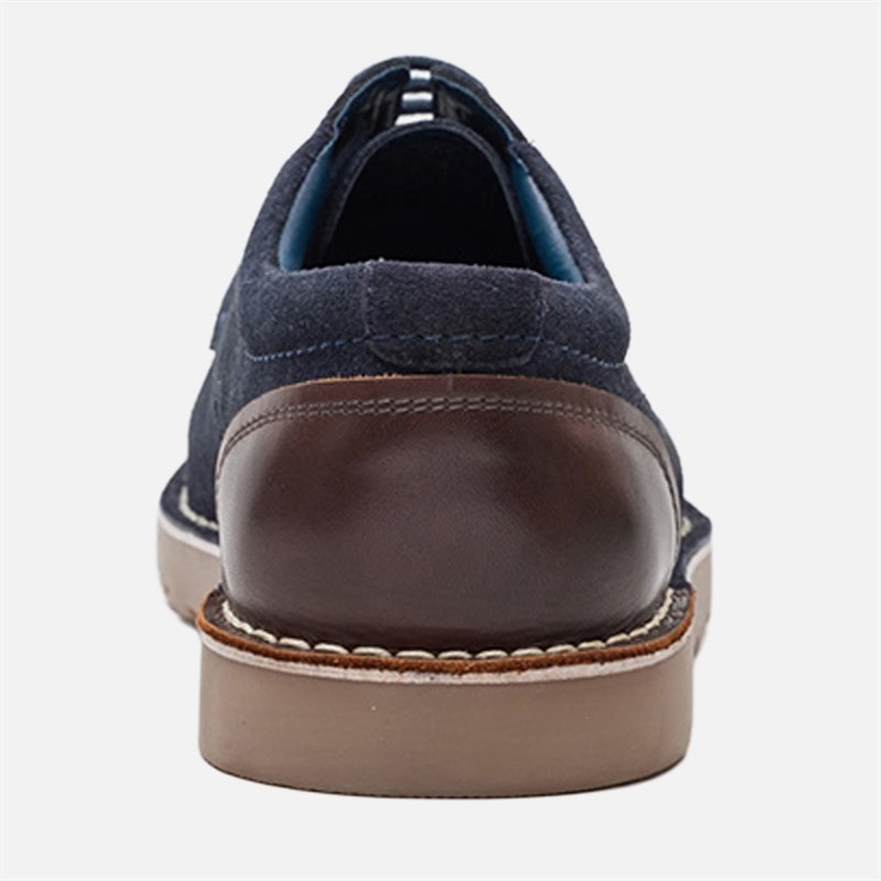 Herre daltrey sko Navy/Brun - Billede 4