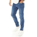 Herre slim fit jeans Navy Overdye