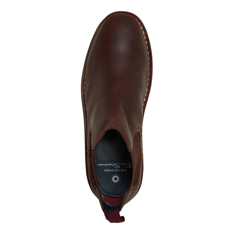 Herre garcia læder chelsea-støvler Brown Leather - Billede 4