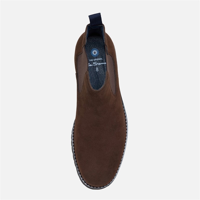 Herre chesterley chelsea-støvler Brown IMI Suede - Billede 3