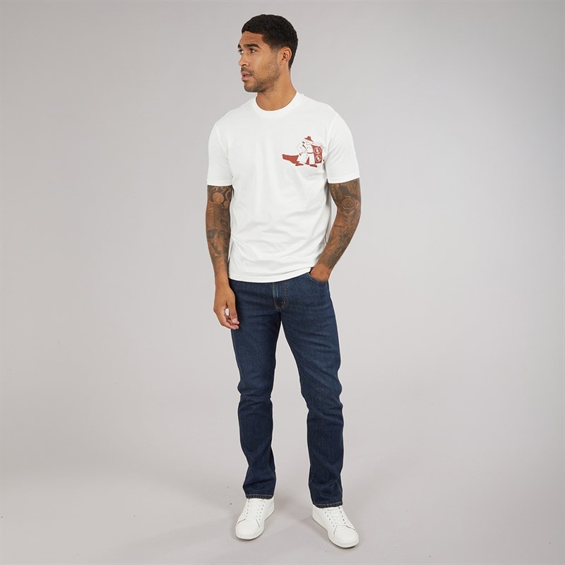 Herre secret tune society t-shirt Ivory - Billede 4