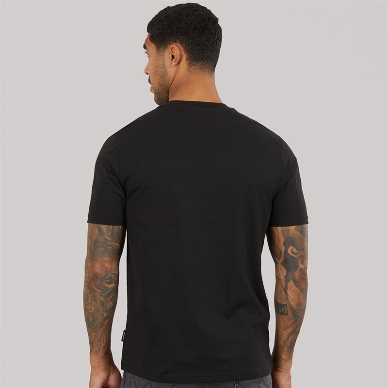 Herre festival t-shirt Sort - Billede 2
