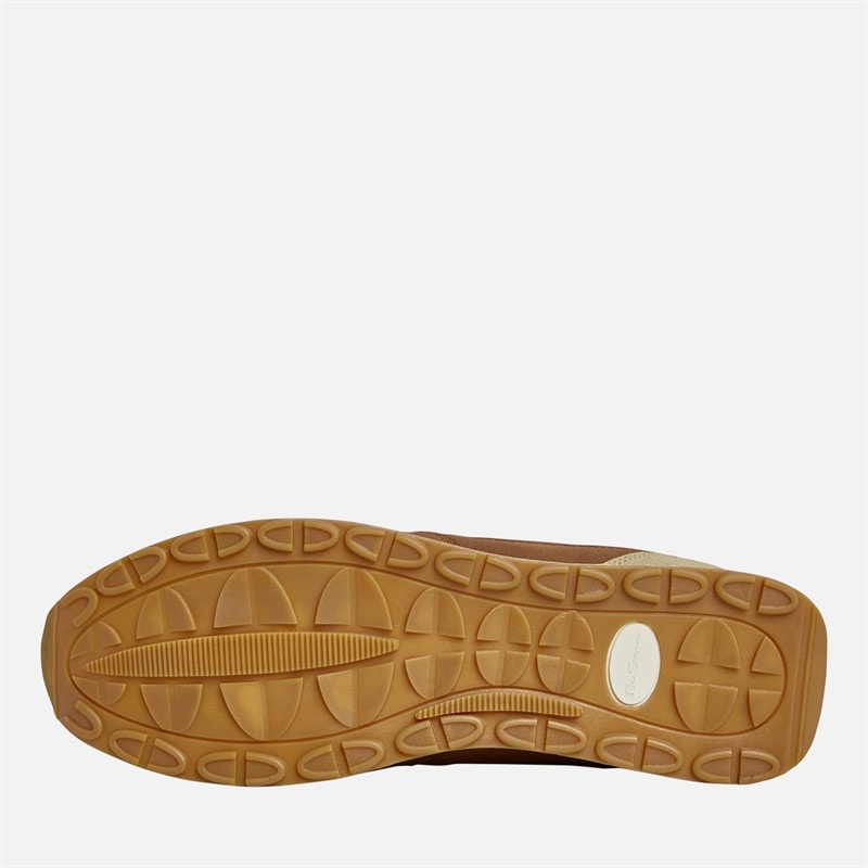 Herre cruiser trainers Grøn/Brun - Billede 2
