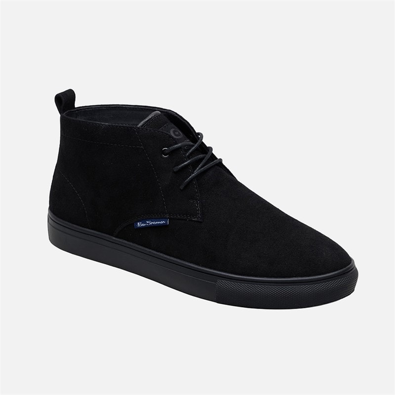 Herre parky chukka-støvler Black Mono - Billede 2