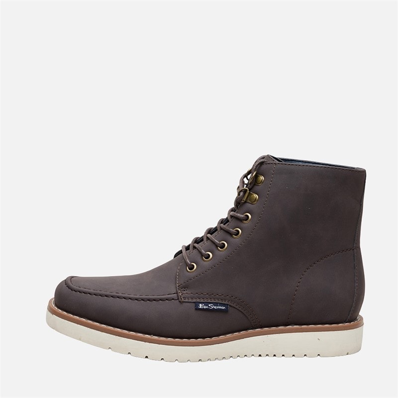 Herre convoy støvler Chocolate Brown - Billede 1