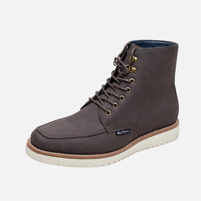 Herre convoy støvler Chocolate Brown - Billede 2