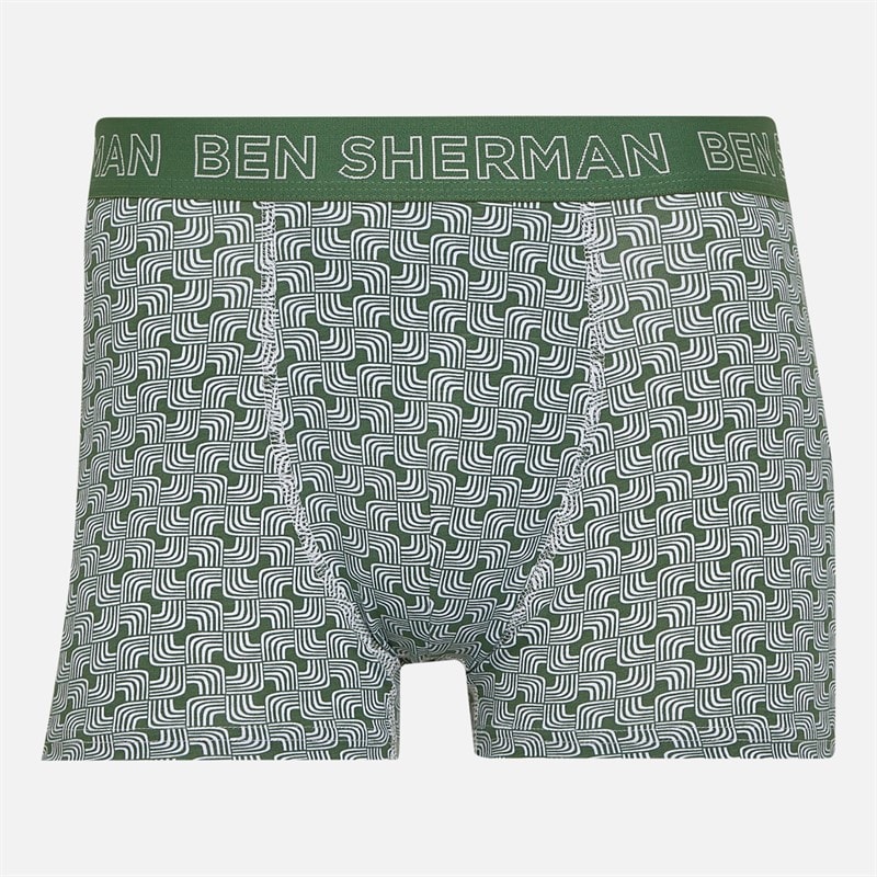 Herre trepak badebukser Geo/Plain - Billede 2