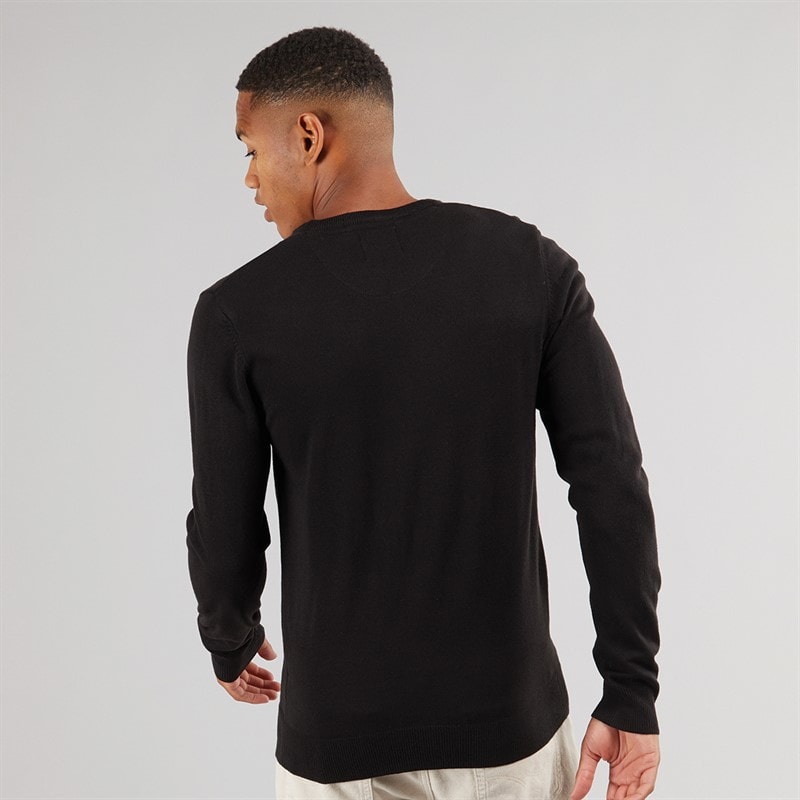 Herre celestial v-hals jumper Sort - Billede 2