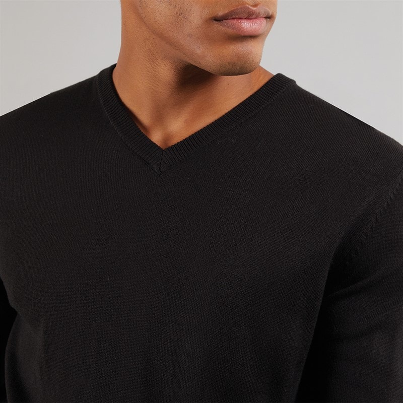 Herre celestial v-hals jumper Sort - Billede 3