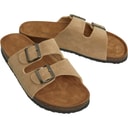 Herre anthony sandaler med dobbelte spænder Desert Taupe