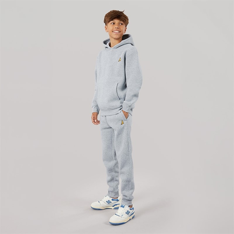 Drenge træningsdragt Light Grey Marl - Billede 4