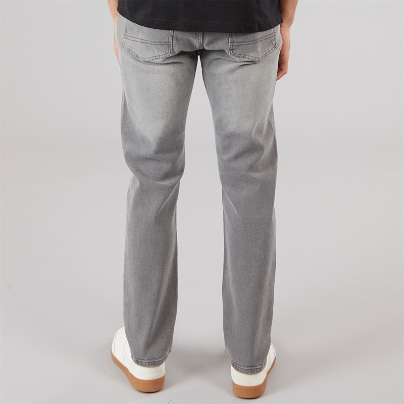 Herre slim fit denimjeans Greywash - Billede 2