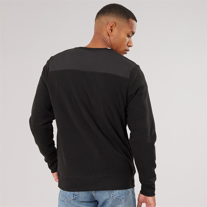 Herre spartan sweatshirt Jet Black/Jet Black - Billede 2