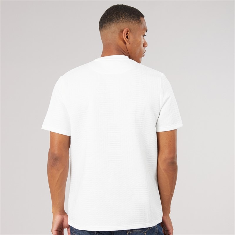 Herre tremont oversized fit crew neck t-shirt Cream - Billede 2