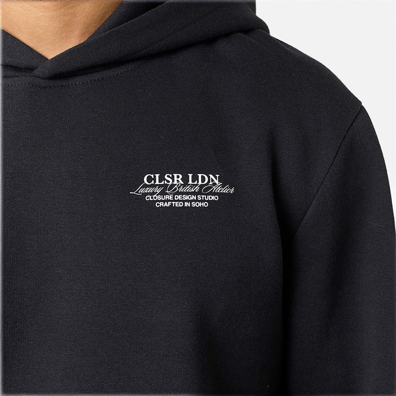 Herre crafted luxury træningsdragt Sort - Billede 3