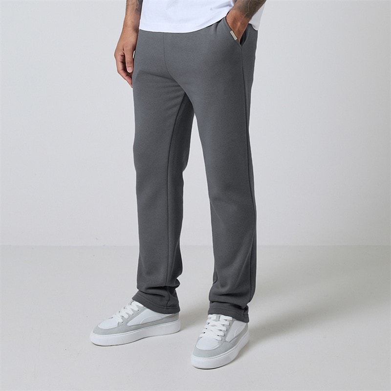 Closure London Herre afslappede joggers med åben kant - Charcoal