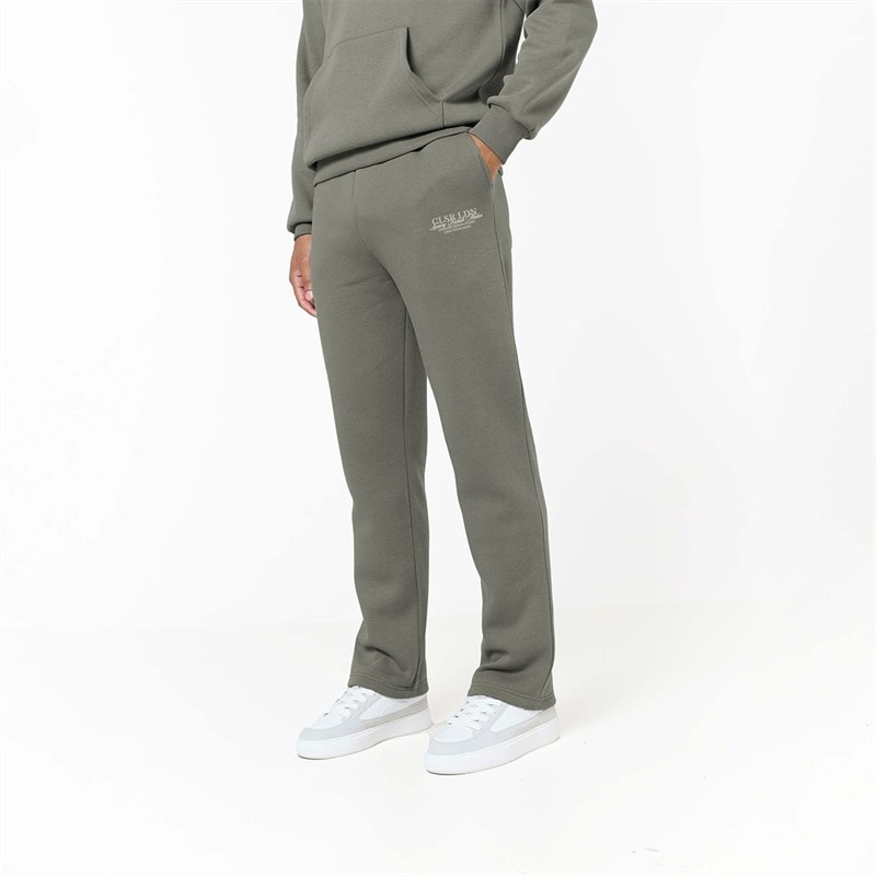 Herre crafted luxury træningsdragt Olive Smoke - Billede 5