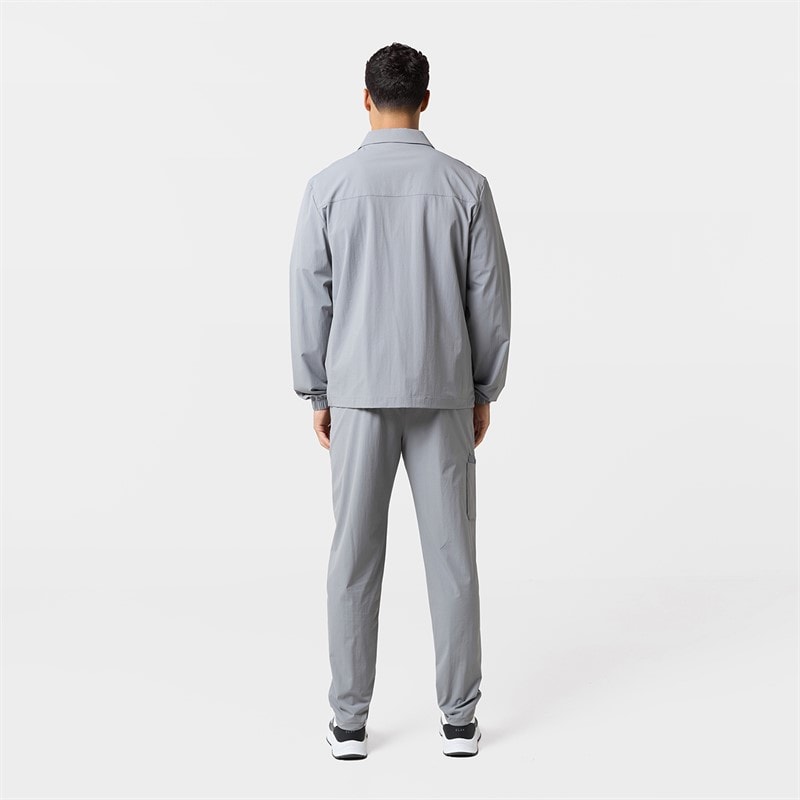 Herre closure tech overshirt Mid Grey - Billede 2