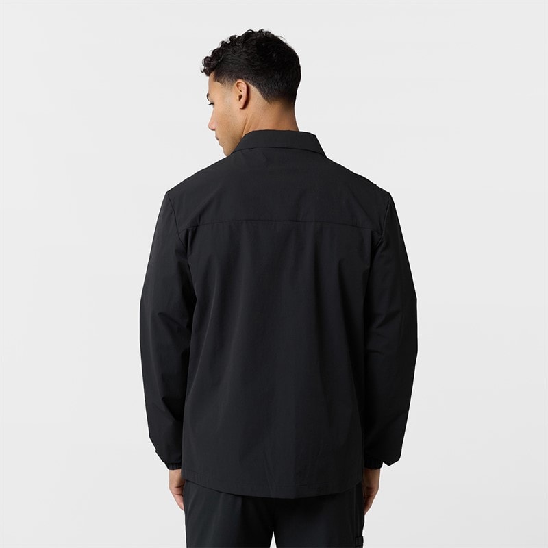Herre closure tech overshirt Sort - Billede 2