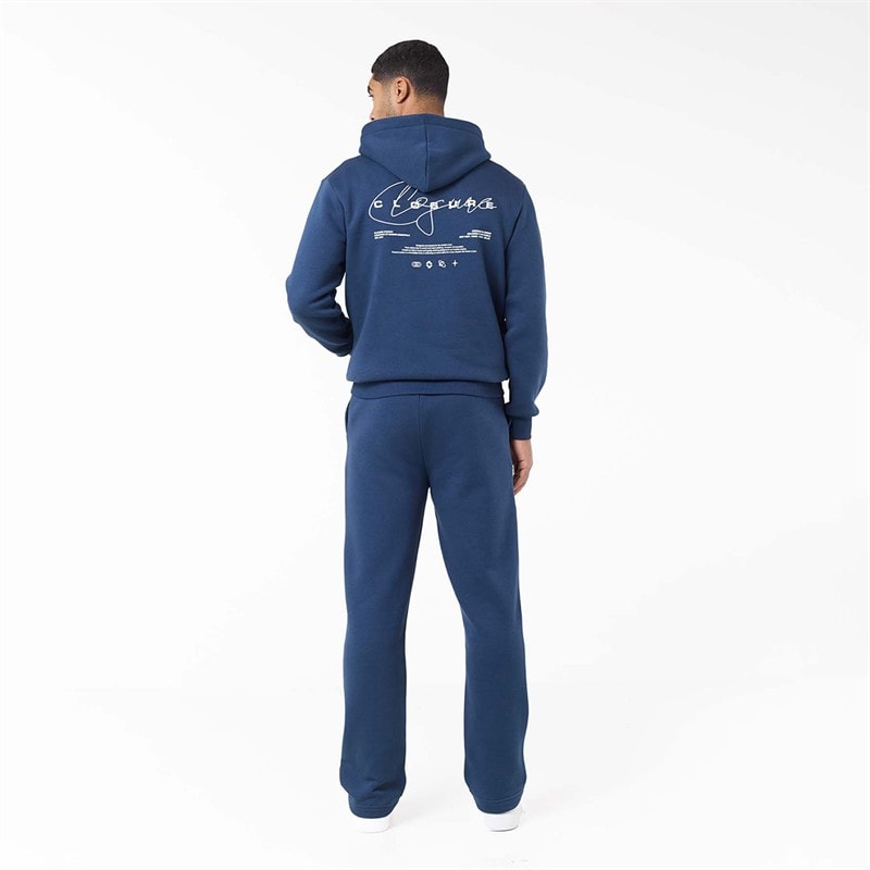Herre signature studios hættetrøje Navy - Billede 3