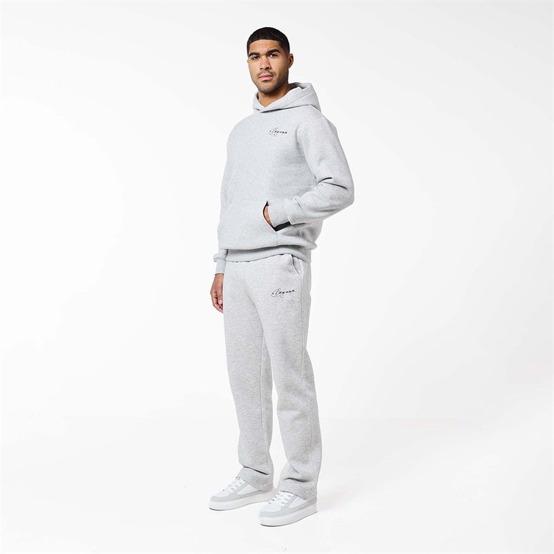 Herre signature studios hættetrøje Grey Marl - Billede 4