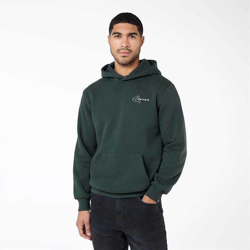 Herre signature studios hættetrøje Forest Green - Billede 1