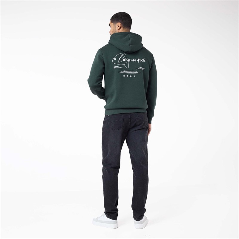 Herre signature studios hættetrøje Forest Green - Billede 3
