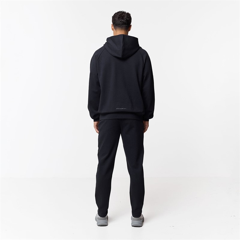 Herre apex interlock åbne ben joggebukser Sort - Billede 3