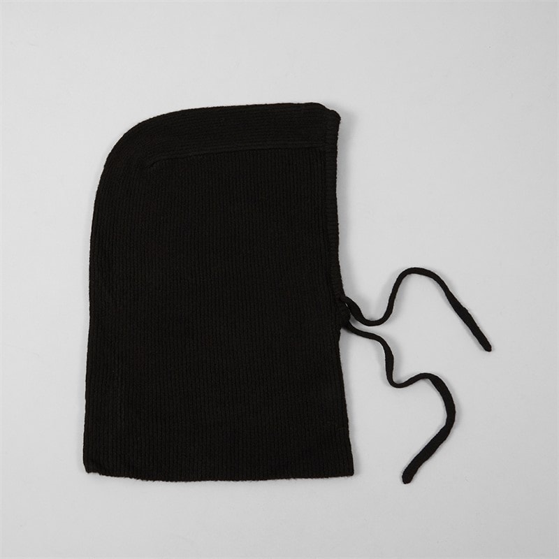 Pieces Dame olivia balaclava snood - Sort - Billede 3