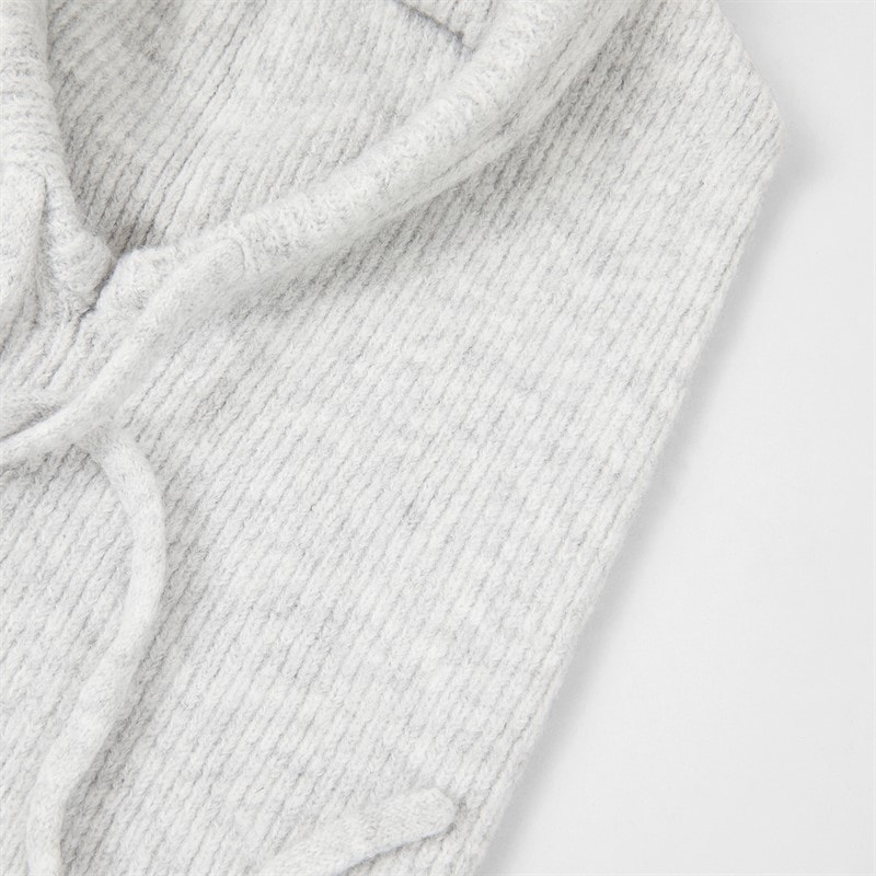 Pieces Dame olivia balaclava snood - Grey Marl - Billede 4