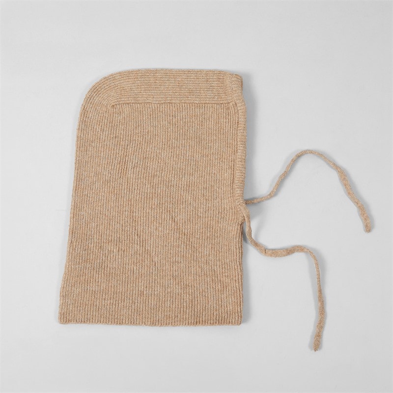 Pieces Dame olivia balaclava snood - Taupe - Billede 3