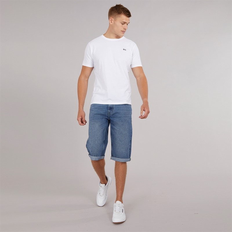 Herre Dellmere fempak t-shirts Hvid/Grå/Rød/Blå/Sort - Billede 2
