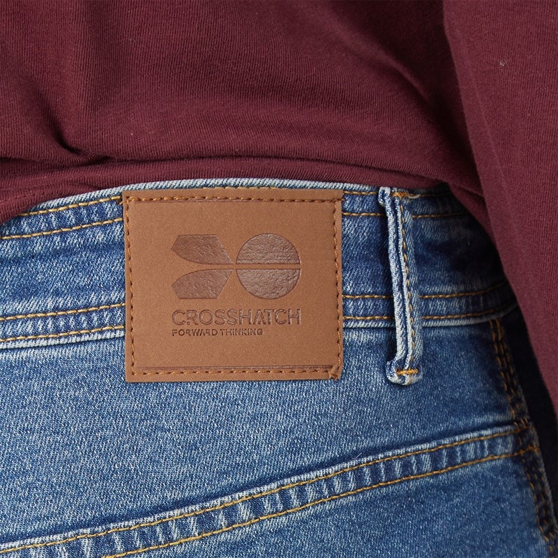 Herre buraca slim fit jeans Stonewash - Billede 3