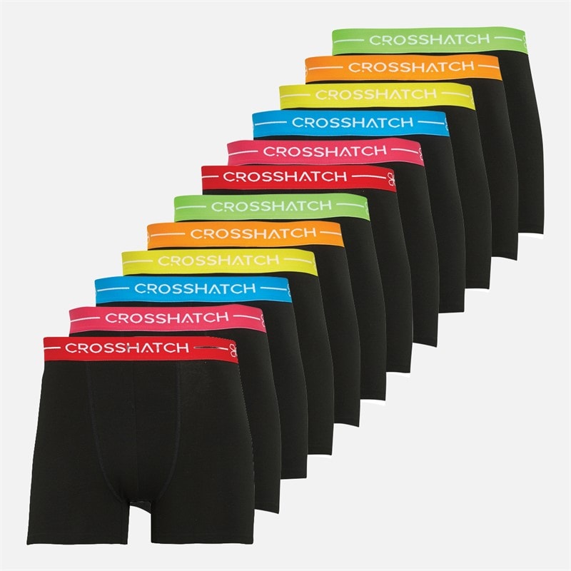 Herre astral tolv-pack boxershorts Sort - Billede 1