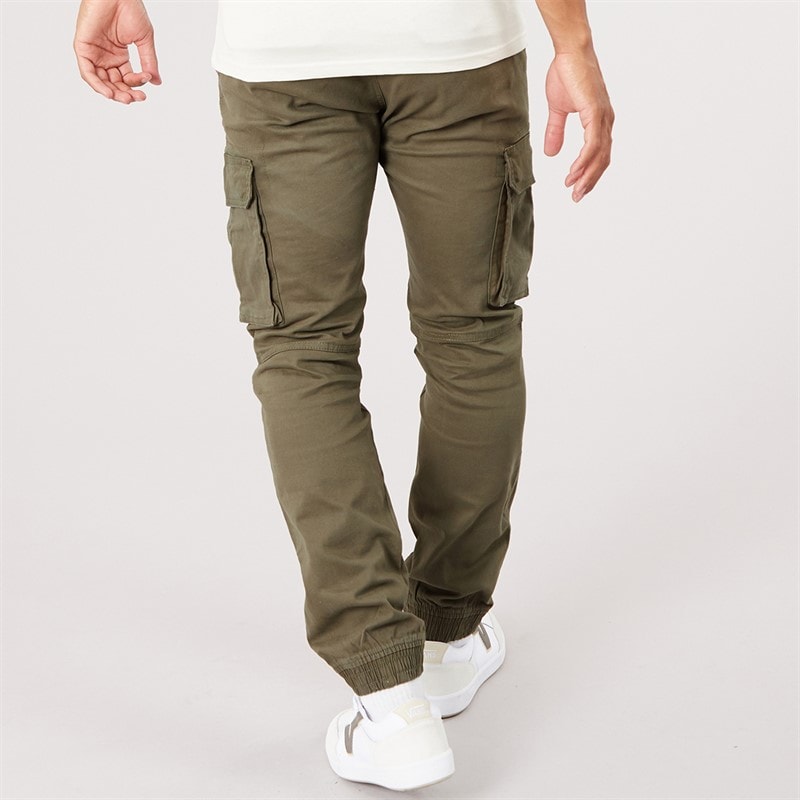 Herre frenton cargobukser Khaki - Billede 2