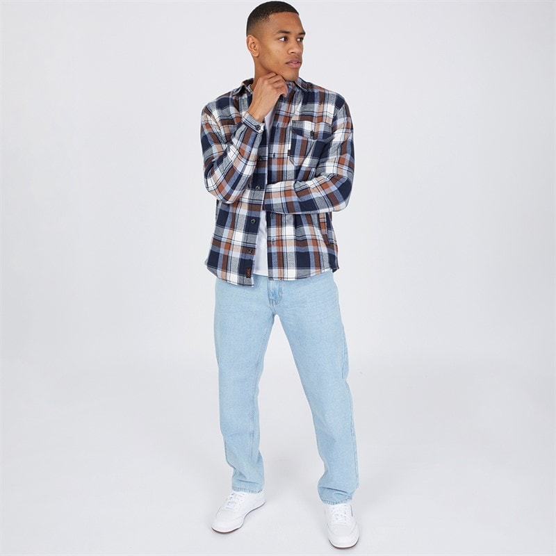 Herre tillman baggy jeans Light Wash - Billede 4